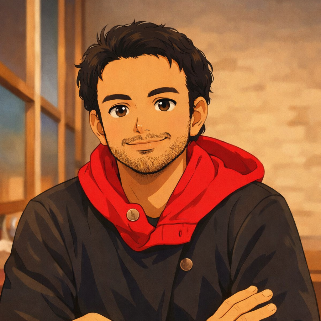 Illustrated portrait of Abhishek DVS